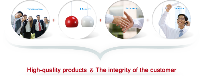 High-quality products & The integrity of the customer